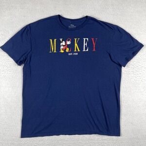 Disney Shirt Mens XL Mickey‎ Mouse Theme Park Animation Cartoon Vacation Travel